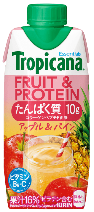エッセンシャルズ FRUIT & PROTEIN アップル＆パイン